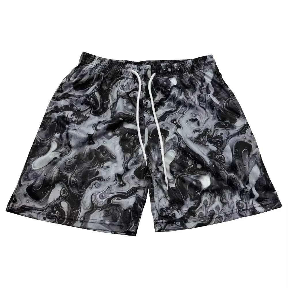 Midnight Marble Shorts